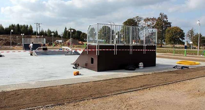 Budowa parku w Garczu na półmetku - będzie kolejny skatepark