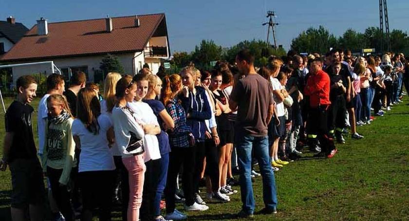 Ewakuowano uczniów somonińskiego ZSP