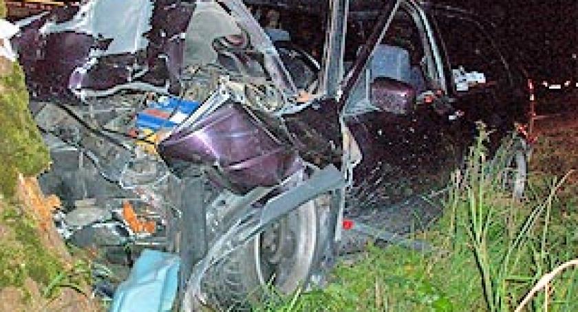 Śmiertelny wypadek w Wygodzie pod Sierakowicami. Dwie osoby poniosły śmierć na miejscu