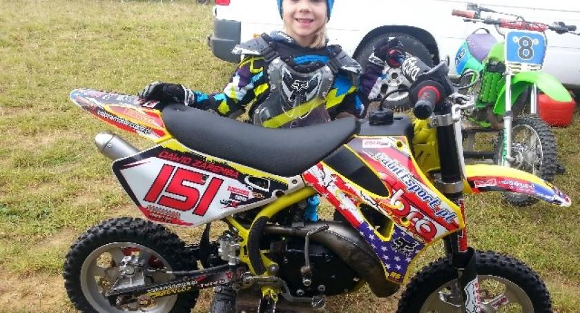 Dawid, 6-letni motocrossowiec z Żukowa