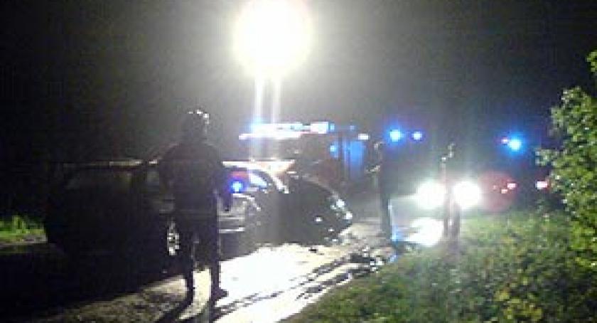 Wypadek w Małkowie. Dwie osoby trafiły do Akademii Medycznej w Gdańsku