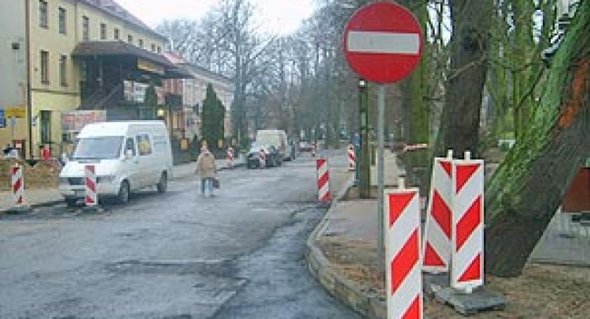Ulica Parkowa zamknięta do końca tygodnia