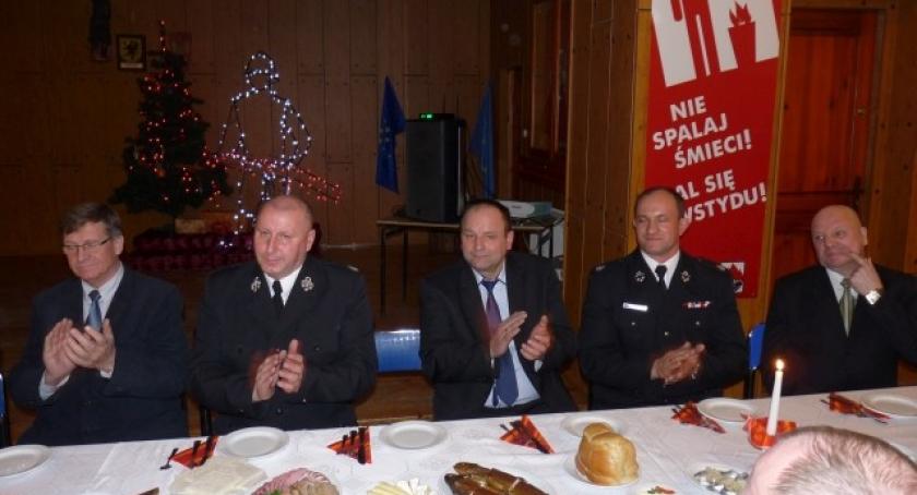 Sulęczyno. Strażacka wigilia w strażnicy OSP