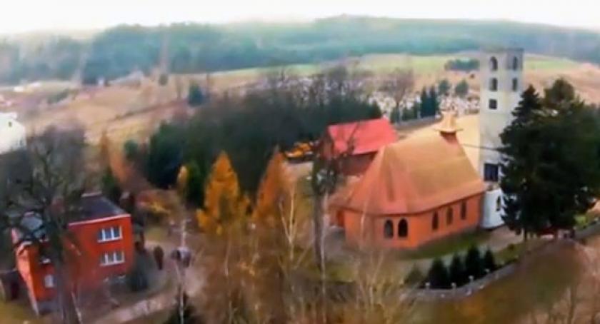 Mściszewice z lotu ptaka - film promujący wieś