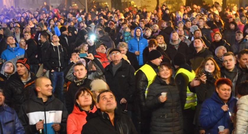 Kartuzy. Tak witano Nowy Rok w Parku Solidarności