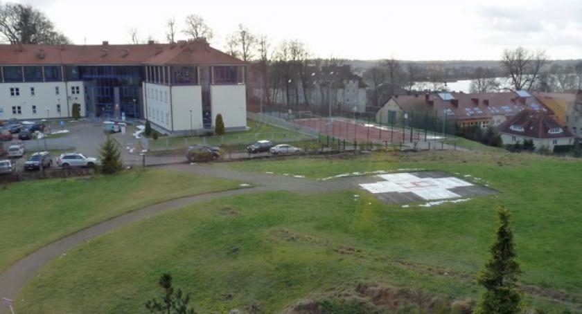 Kartuzy. Przyszpitalne lądowisko na ukończeniu