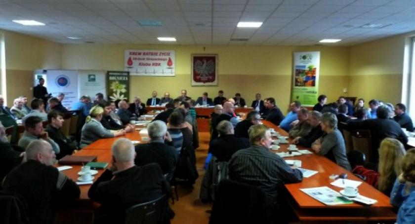 Kartuzy. Debata rolnicza z wiceministrem Kazimierzem Plocke