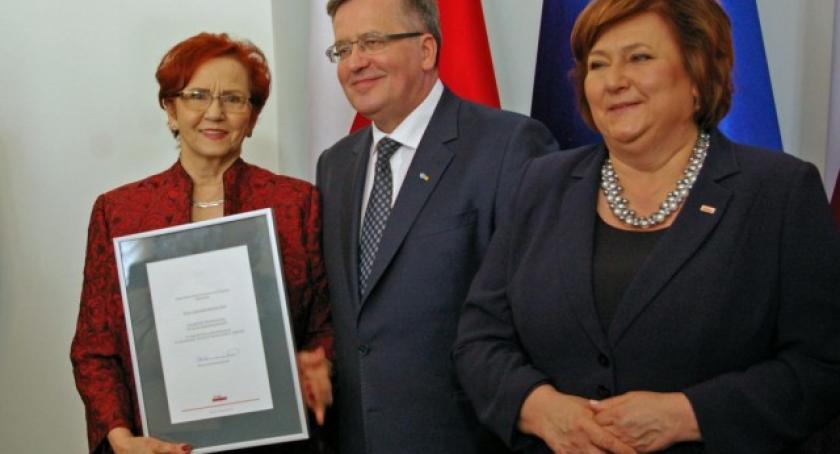 Janina Kwiecień odznaczona przez Prezydenta RP
