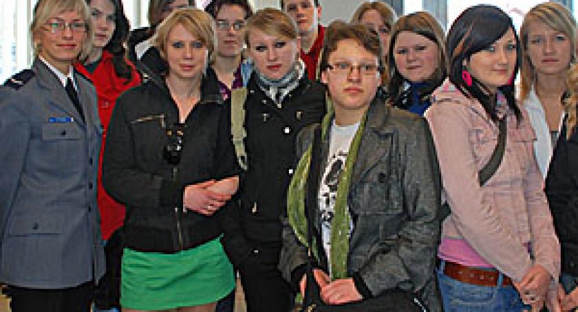 Dzień Przedsiębiorczości w Komendzie Powiatowej Policji w Kartuzach