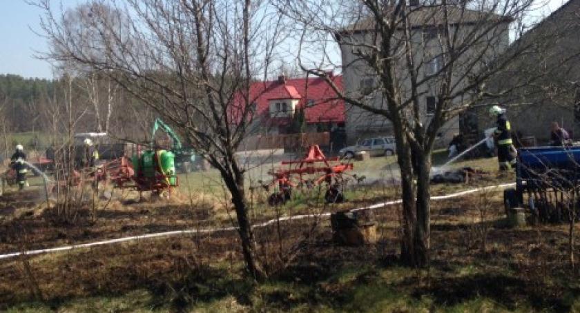 Pożary traw coraz częstsze - w weekend strażacy interweniowali aż 14 razy