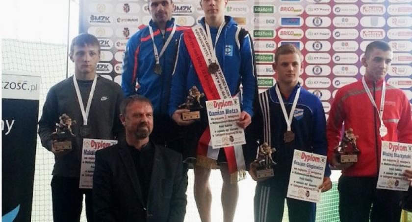Zapasy. Damian Metza Międzynarodowym Mistrzem Polski