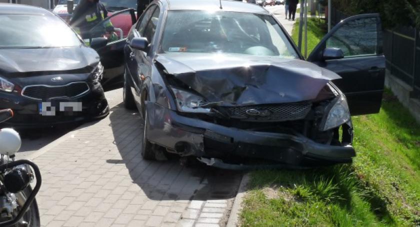 Somonino. Zderzenie forda z kią