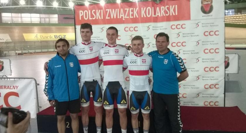 Kolarstwo torowe. GKS Cartusia mistrzem Polski juniorów