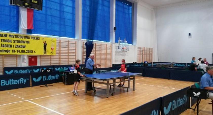 Tenis stołowy. Piąte miejsce Dawida Michny na Mistrzostwach Polski Żaków