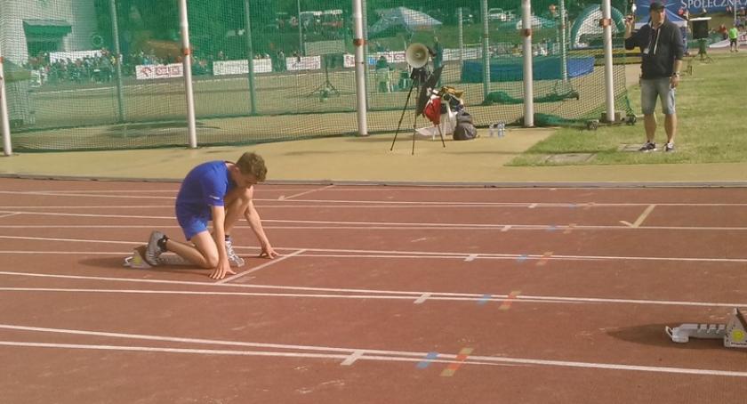 Kacper Adamczyk najlepszy w kraju w biegu na 300 m