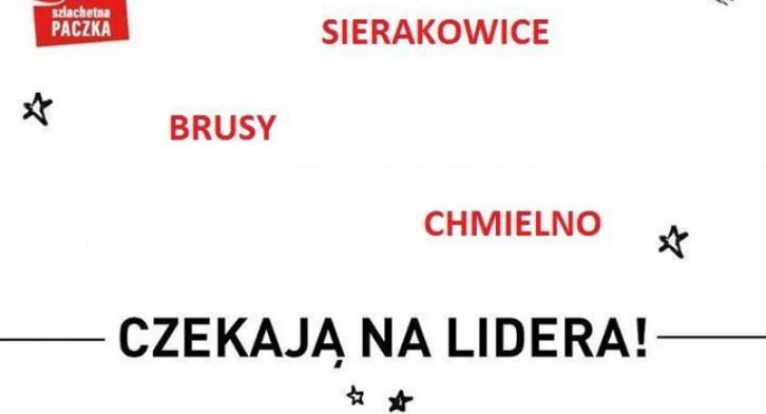 Szlachetna Paczka szuka lidera rejonu w Chmielnie i Sierakowicach