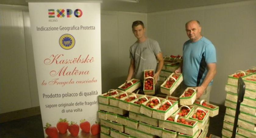 Kaszubskie truskawki na Targach Expo w Mediolanie