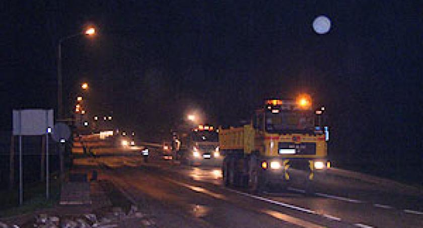 Żukowo. Nocne prace drogowe pomiędzy rondami