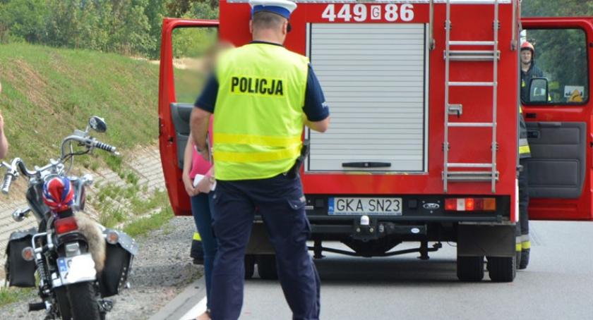 Żukowo. Skoda uderzyła w motocykl 