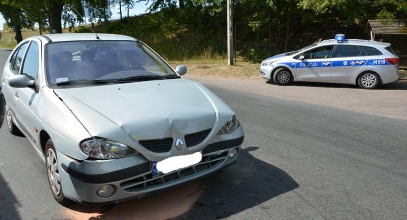 Brodnica Górna. Citroen wymusił pierwszeństwo renault
