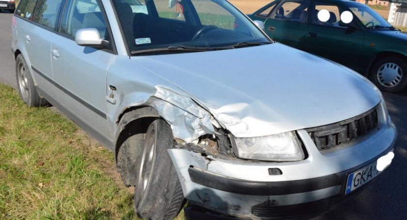 Migi. VW Passat zderzył się z oplem 