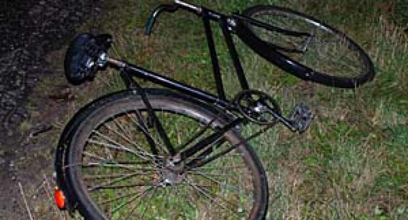 Śmiertelne potrącenie rowerzysty