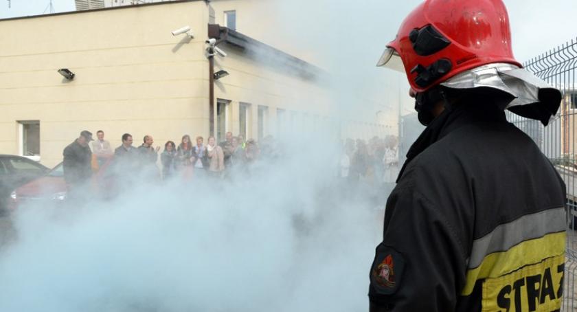 Kartuzy. Pożar w kotłowni urzędu skarbowego 