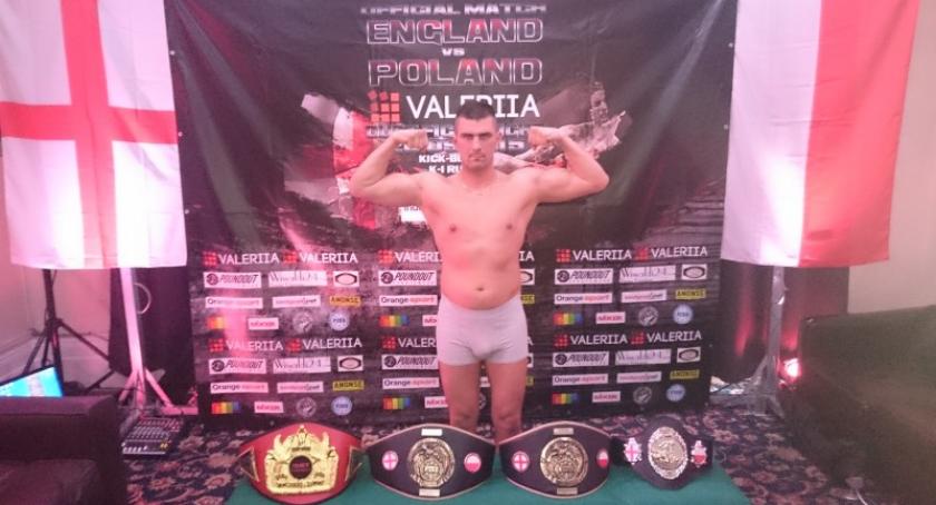 Kickboxing. Kartuzianin, Patryk Zaborowski walczył w Londynie