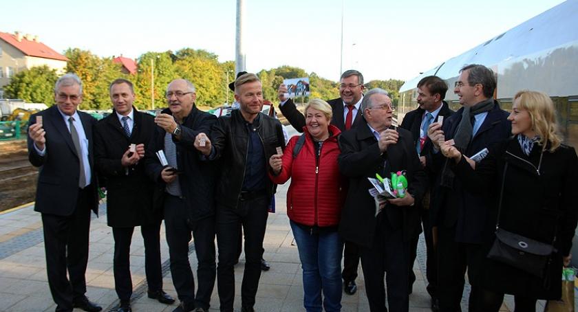 Kartuzy. Uroczyste otwarcie linii kolejowej do Gdańska