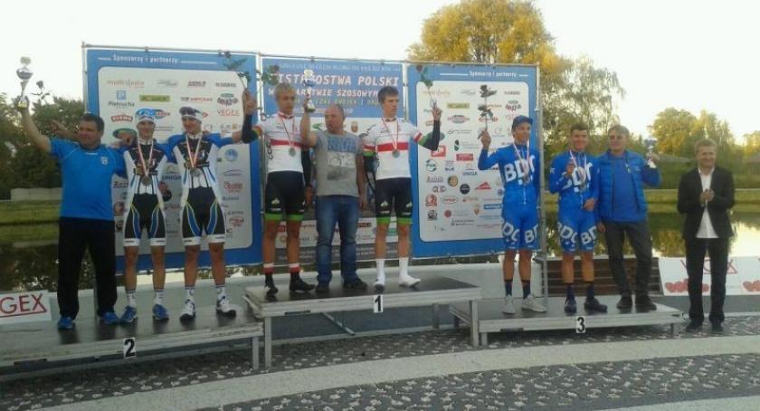 Kartuscy kolarze wywalczyli srebro na Mistrzostwach Polski