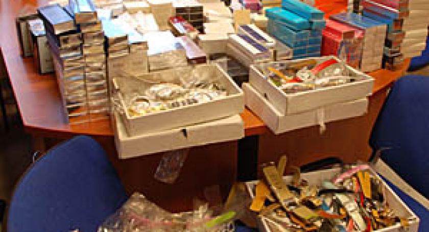 Sprzedawał podróbki na targowisku