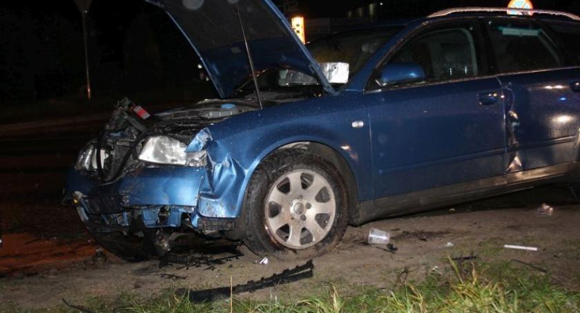 Banino. VW golf zderzył się z audi