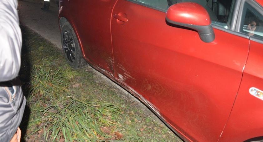 Puzdrowo. Seat wypadł z drogi