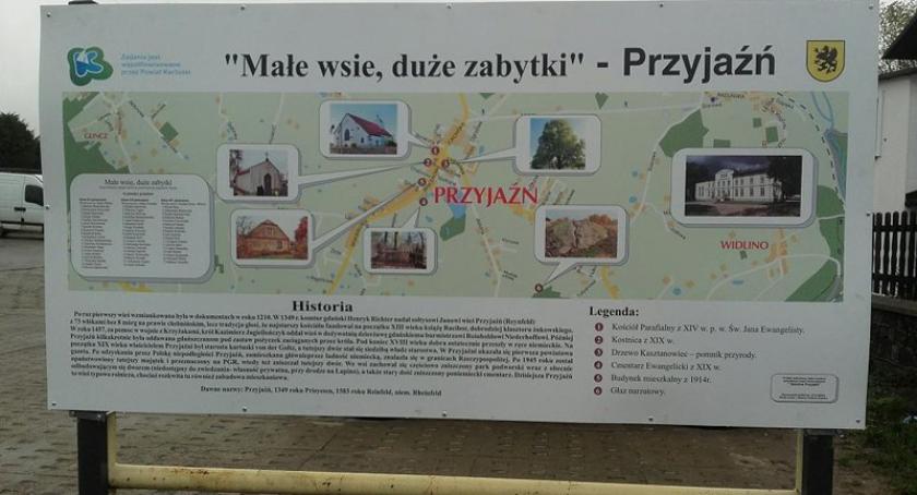 W Przyjaźni postawiono tablicę informacyjno-krajoznawczą