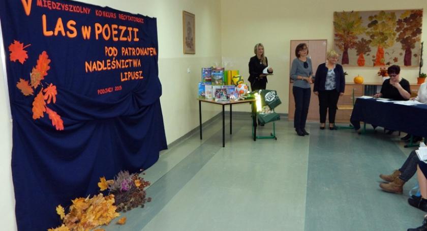 Podjazy. Konkurs w leśnej scenerii