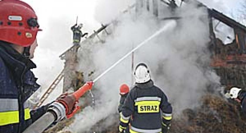 Pożary w Łyśniewie i Niestępowie