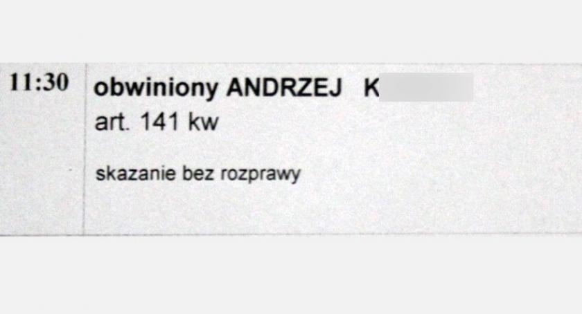 Lider De Mono ukarany grzywną ws. incydentu w Stężycy