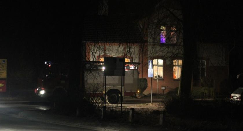Sierakowice. Pożar w kotłowni