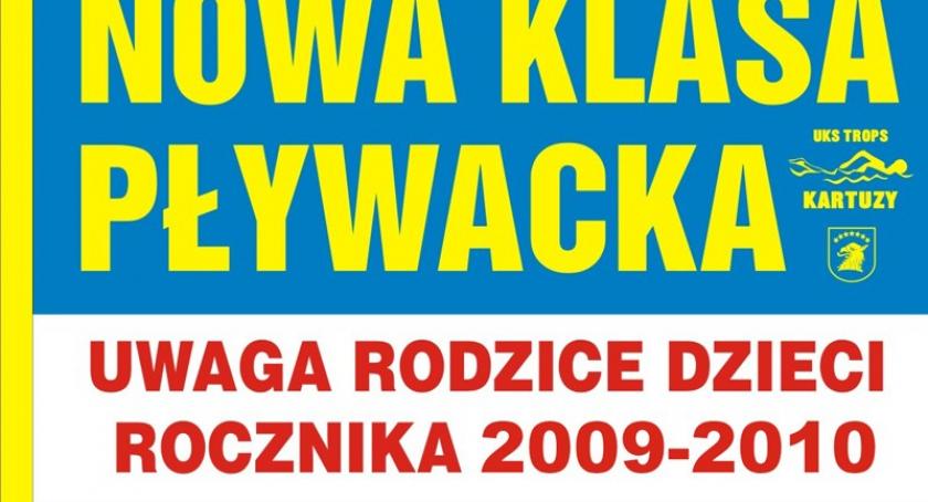 Kartuzy. Rusza nabór do klasy o profilu pływackim! 