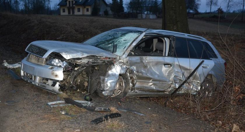 Dolina Jadwigi. Kolizja z udziałem trzech pojazdów 