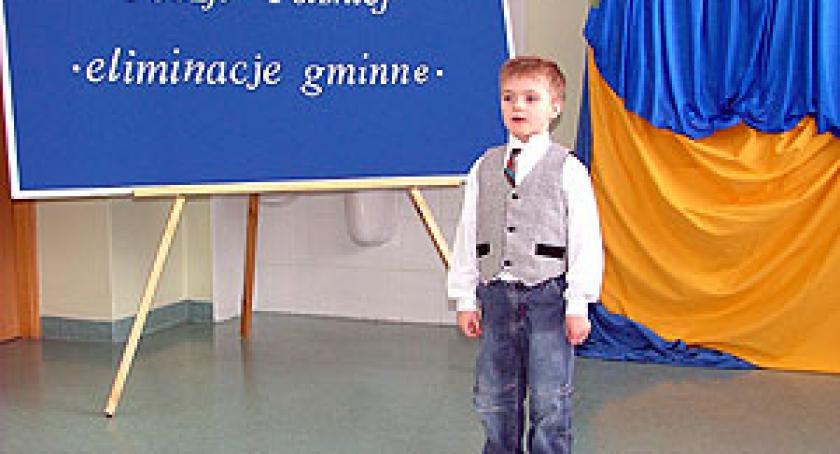 (...)Słowacki wielkim poetą był(...) - eliminacje gminne konkursu poezji polskiej w Żukowie