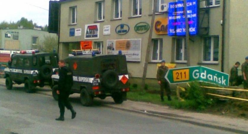 Kartuzy. Niewybuchy przy ul. Gdańskiej