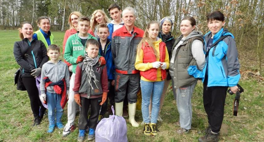 Mieszkańcy Małkowa zrobili pozimowe porządki