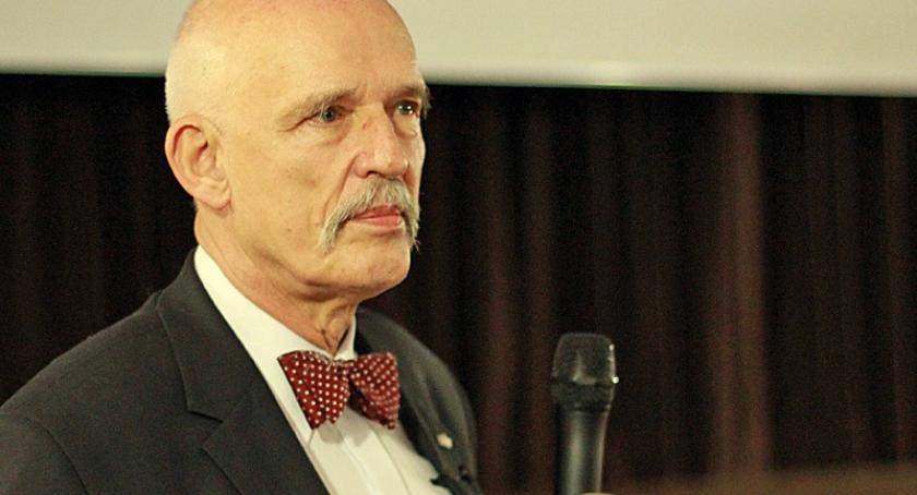 Kartuzy. Janusz Korwin-Mikke o broni, karze śmierci, obronie koniecznej i języku kaszubskim