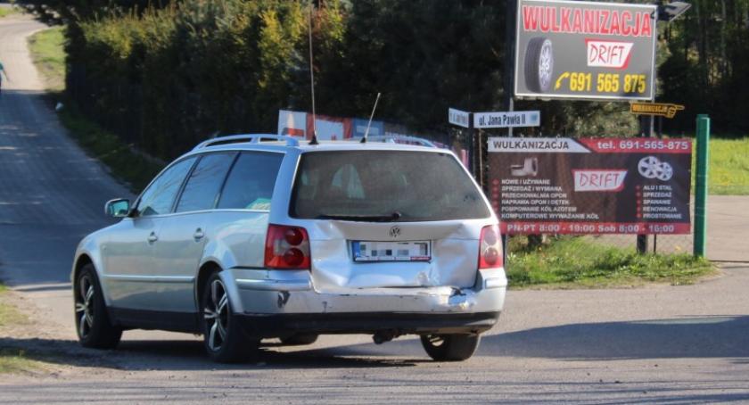 Żukowo. Zderzenie volkswagena z volvo - cztery osoby w szpitalu