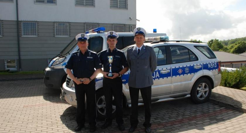 Kartuski policjant w trójce najlepszych w województwie