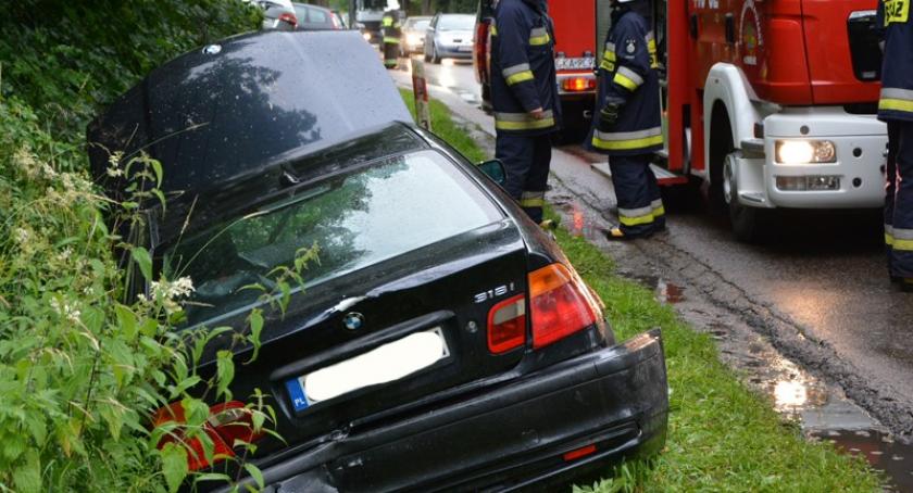 Garcz. Zderzenie BMW z oplem