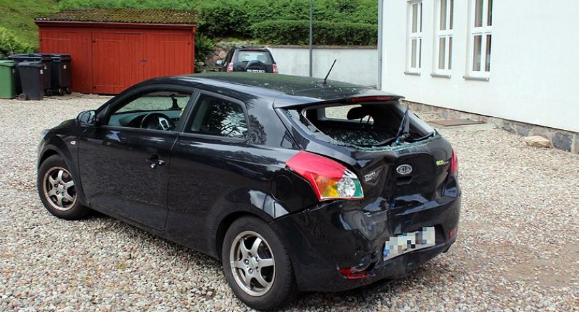 Szymbark. Trzy samochody zderzyły się na K20