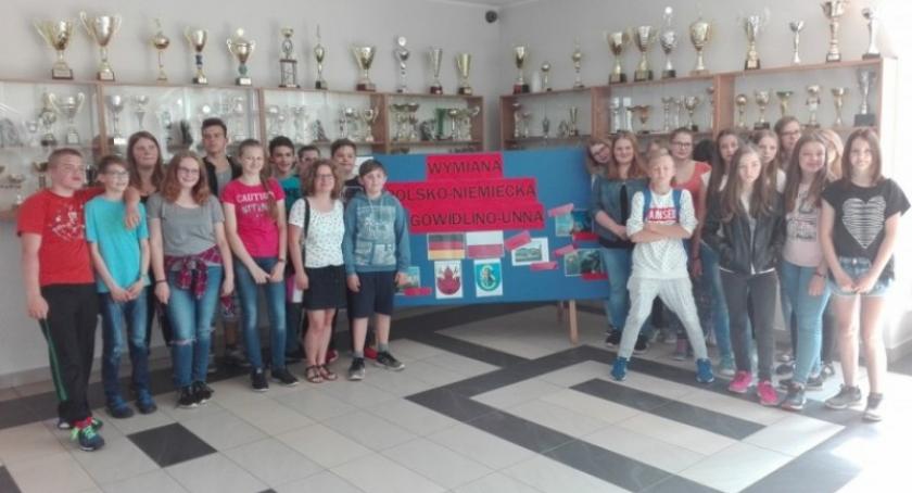 Wymiana młodzieży polsko - niemieckiej w Gowidlinie