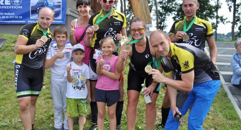 Pokazali, że są silni ciałem i niezłomni duchem - Tritahlon w Chmielnie 2016